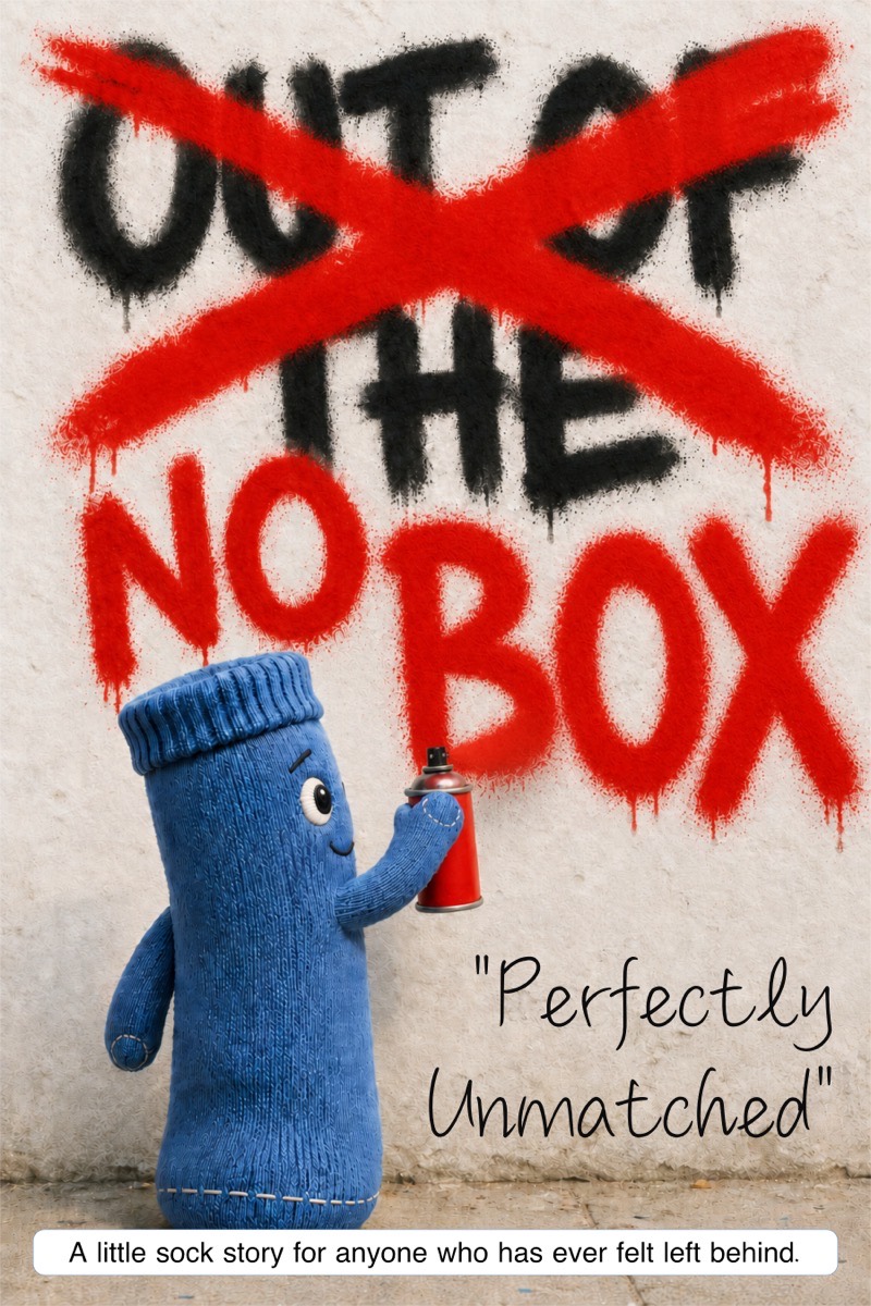 NO BOX, Perfectly Unmatched. ISBN 978-1-963412-05-0, live on Amazon